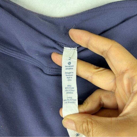 Lululemon Yogini Trouser Pant nightfall size 2 pockets - Picture 10 of 12